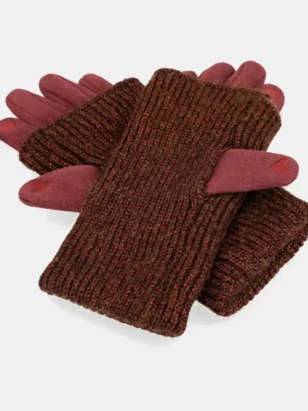 Guantes extensibles burdeos Anekke