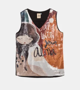 Camiseta Sin Mangas Alma Anekke