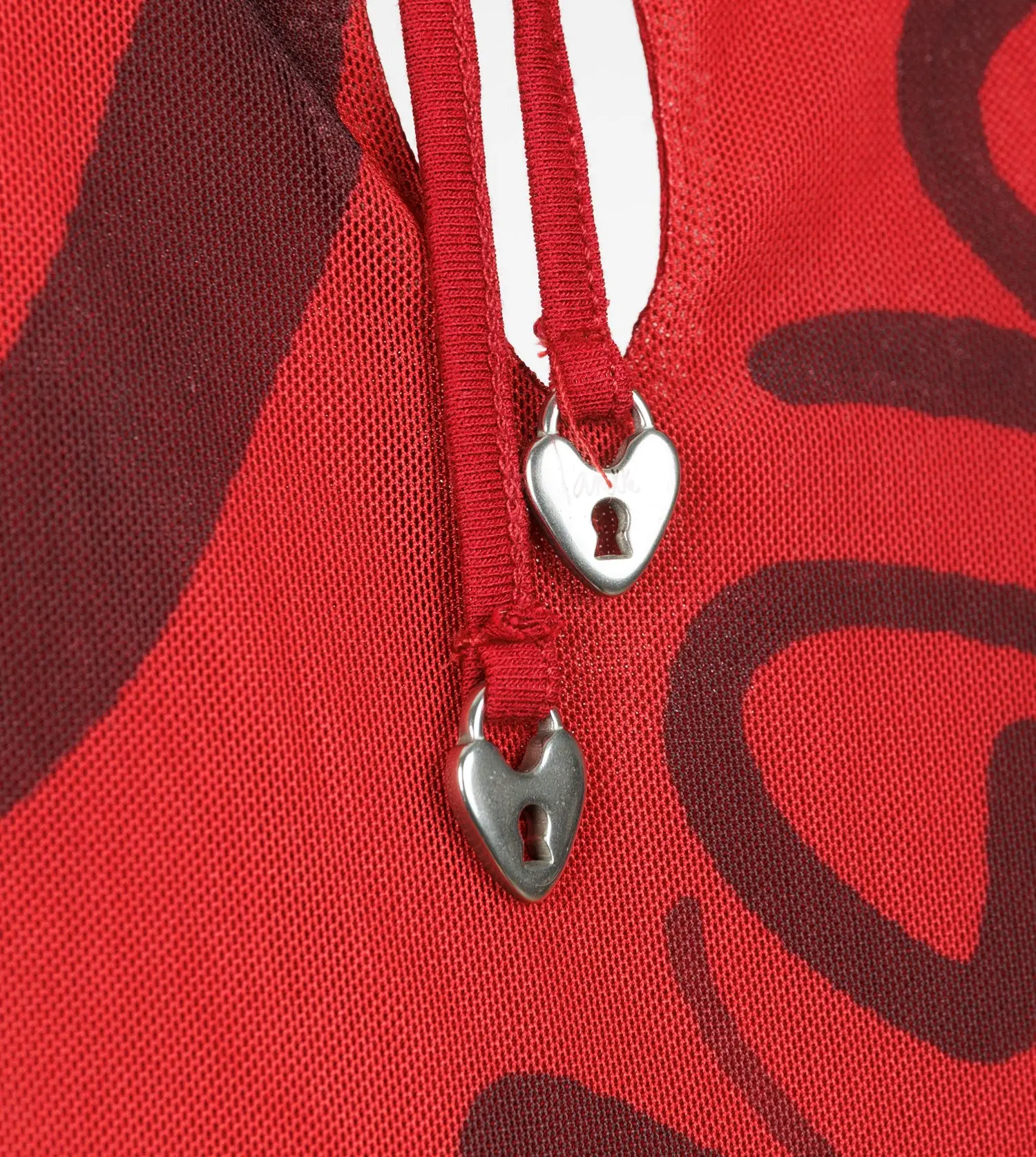 Vestido manga corta rojo Anekke