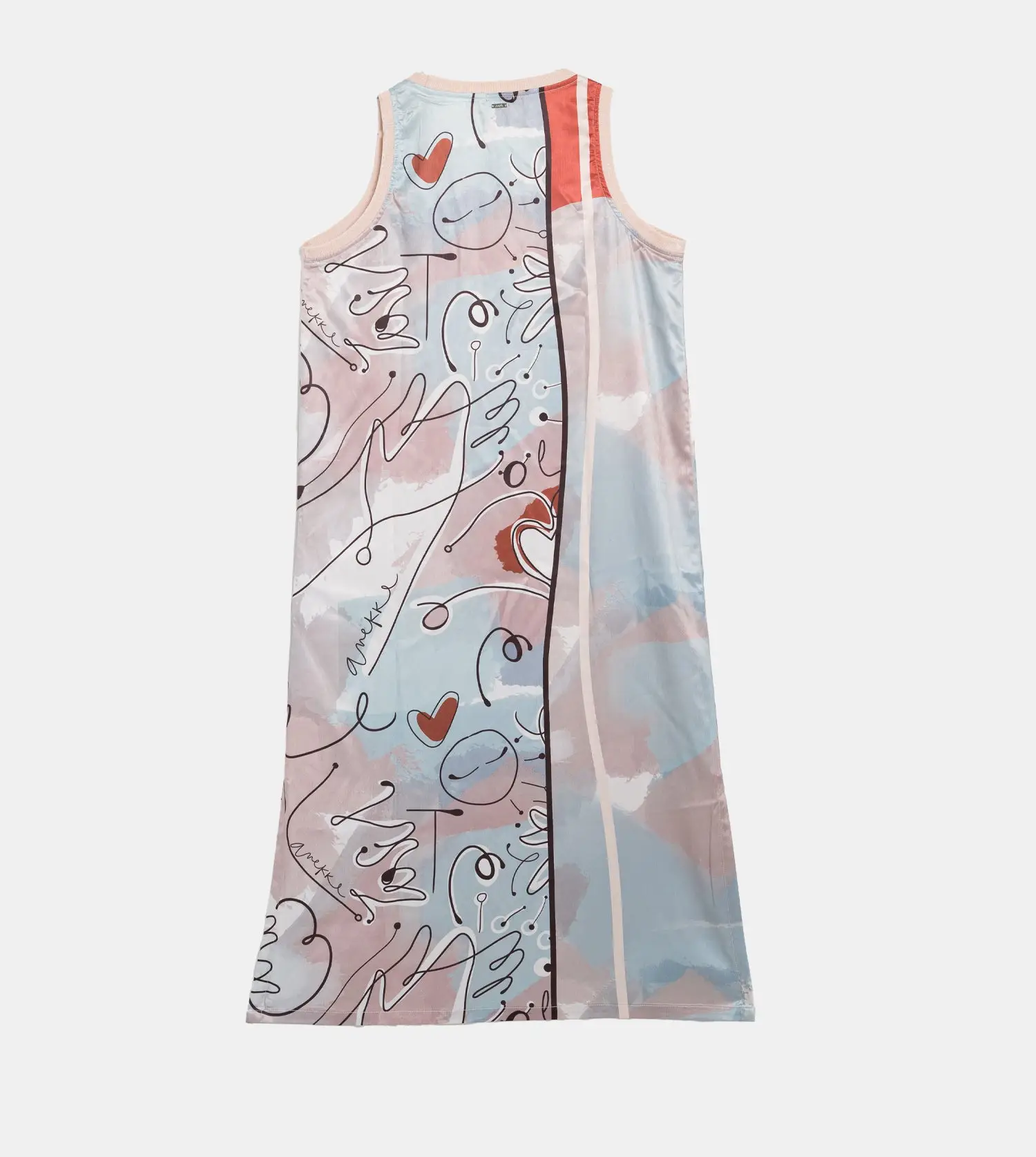 Vestido largo sin mangas Anekke Ole