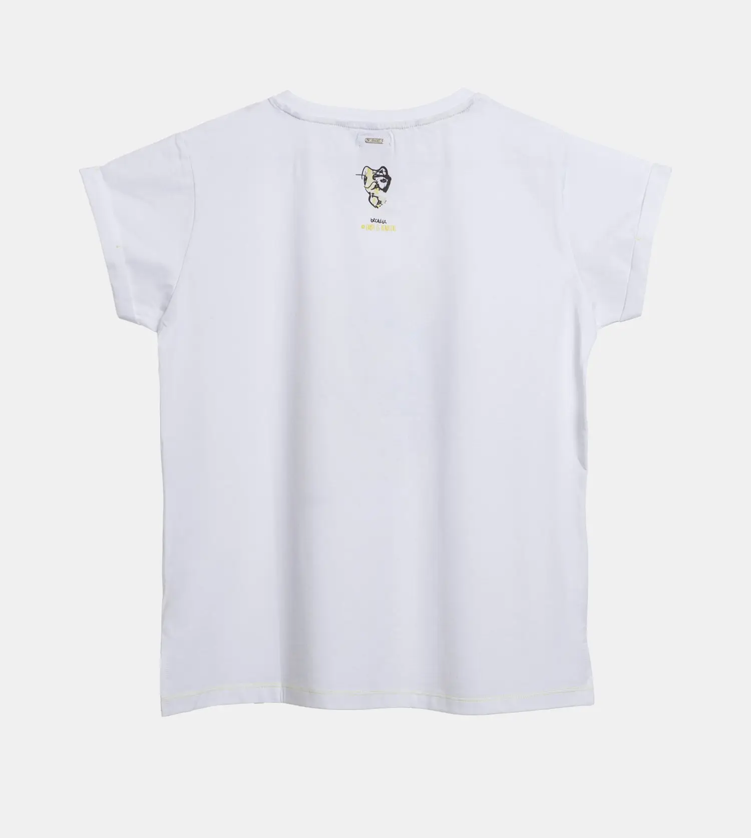 Camiseta manga corta blanca Towanda Anekke