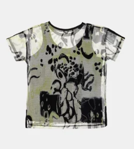 Camiseta manga corta estampada Towanda