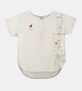 Camiseta manga corta estampada Ole