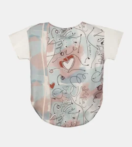 Camiseta manga corta estampada Ole