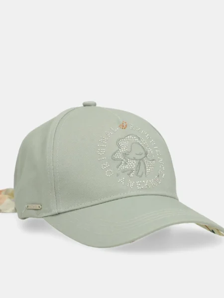 Gorra Anekke de Béisbol, Verde Lazo Estampado
