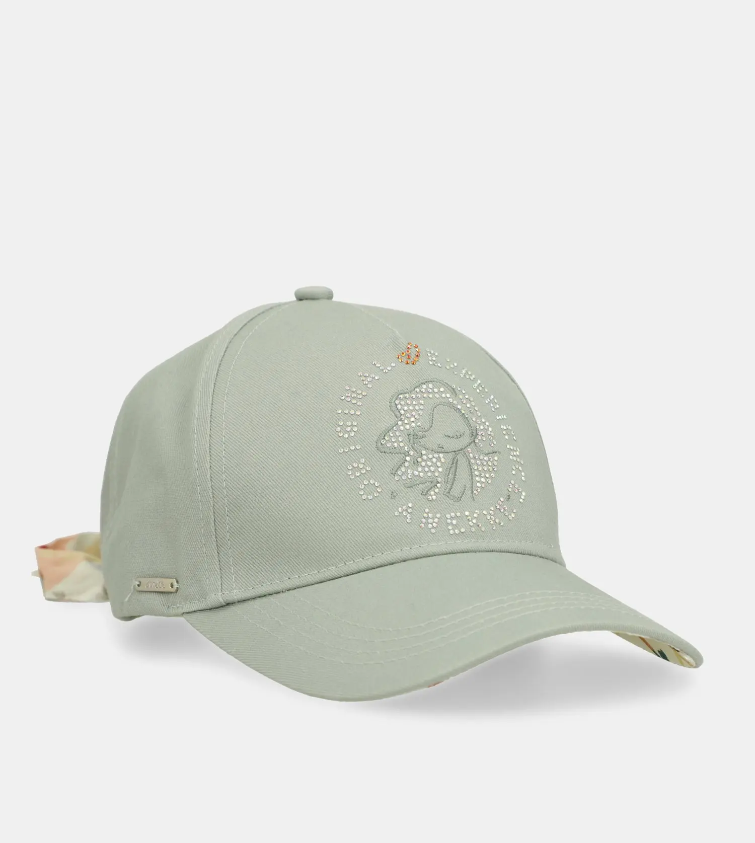 Gorra Anekke de Béisbol, Verde Lazo Estampado