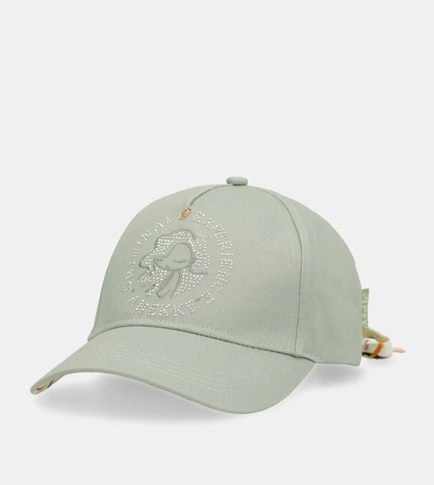Gorra Anekke de Béisbol, Verde Lazo Estampado