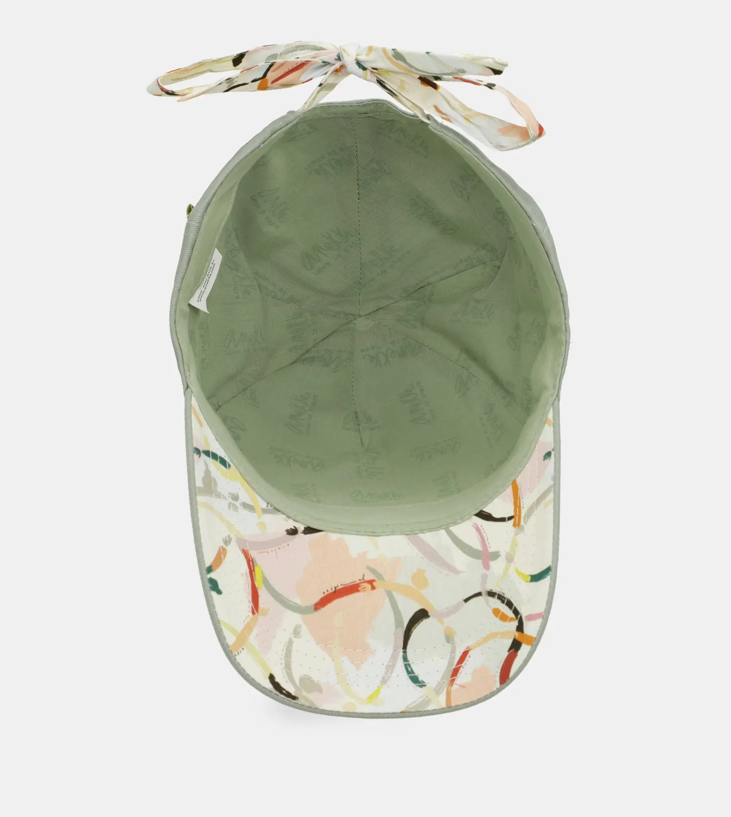 Gorra Anekke de Béisbol, Verde Lazo Estampado