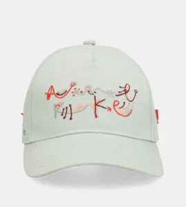 Gorra Anekke de Béisbol, Verde, Lazo Rojo