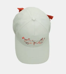 Gorra Anekke de Béisbol, Verde, Lazo Rojo
