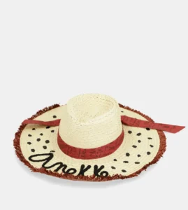 Sombrero de Rafia Anekke Lunares