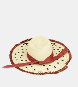 Sombrero de Rafia Anekke Lunares