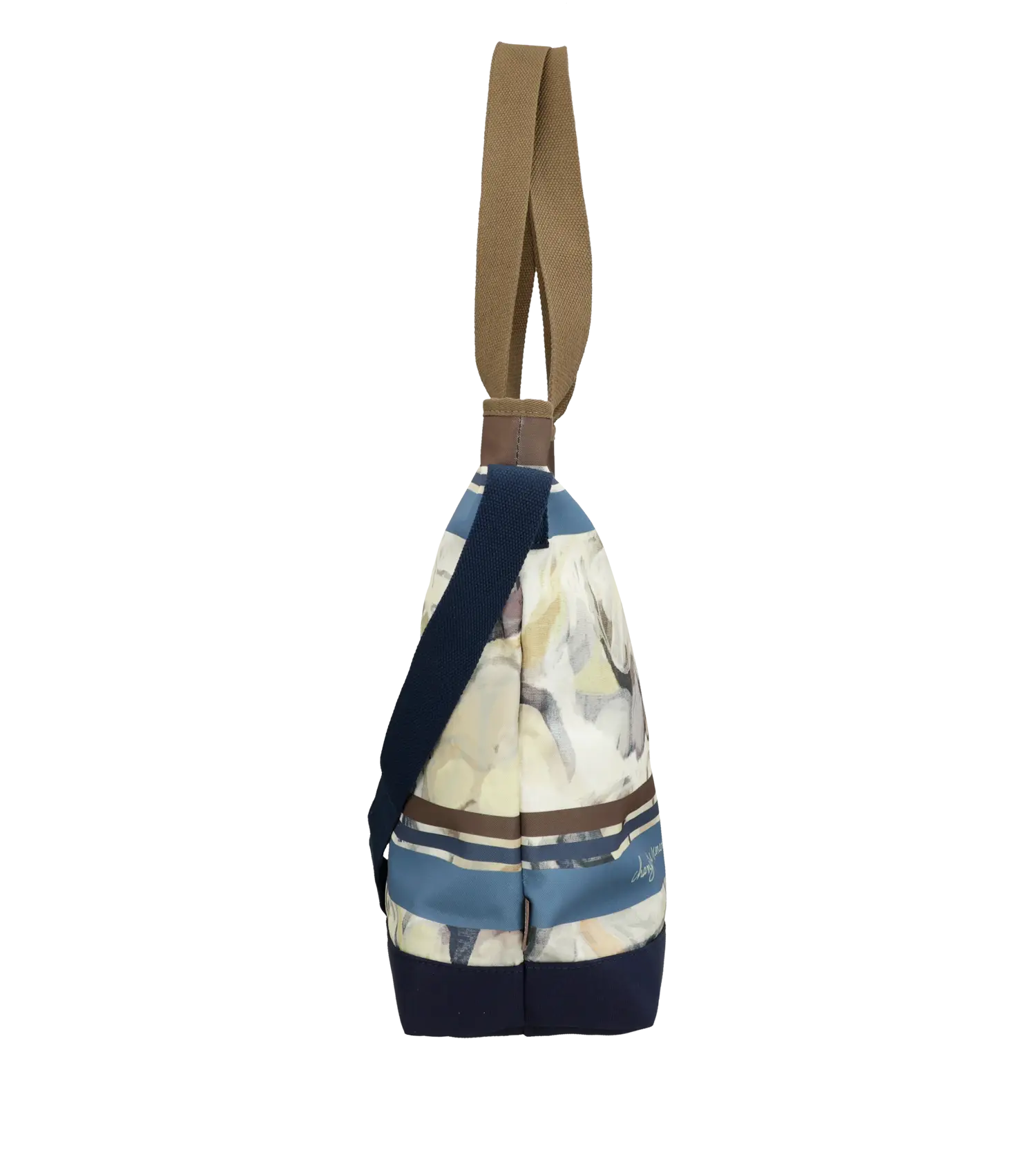 Bolsa De Playa marrón y azul