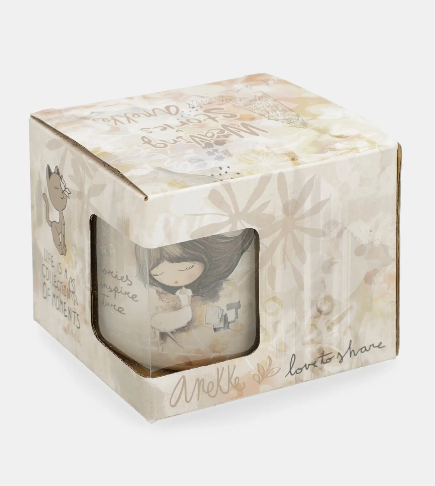 Taza de Porcelana Anekke Alma, Memories, Stories