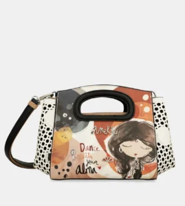 Bolso de mano con bandolera Anekke Alma