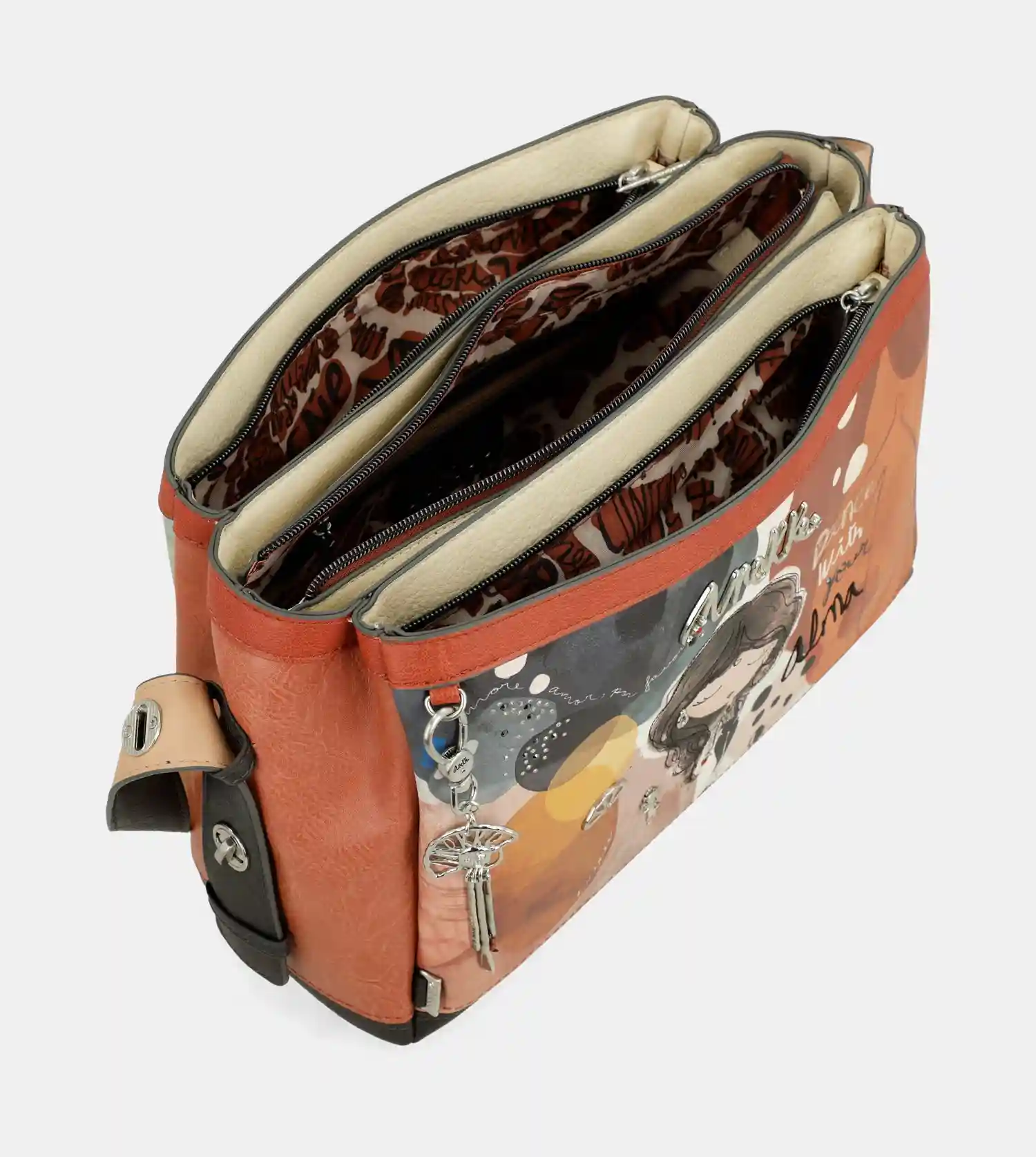 Bolso triple compartimento Alma