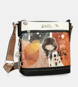 Bandolera con bolsillo frontal Alma - Thumbnail Image 1