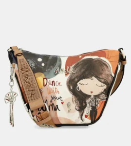 Bandolera tamaño mediano ovalada Alma