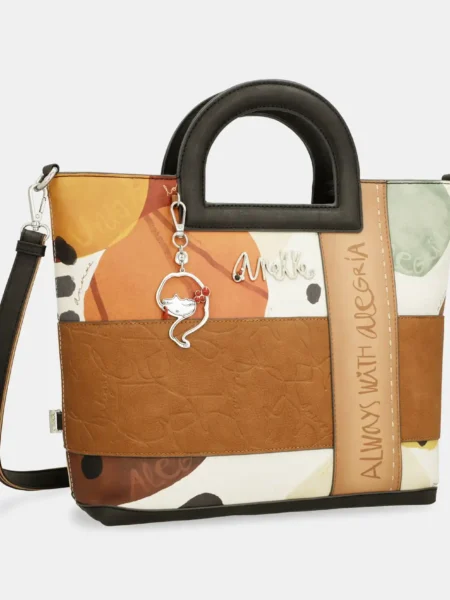 Bolso de mano con bandolera Alegría