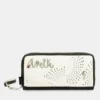 Billetero Anekke Lunares Grande Cremallera RFID