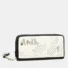 Billetero Anekke Lunares Grande Cremallera RFID