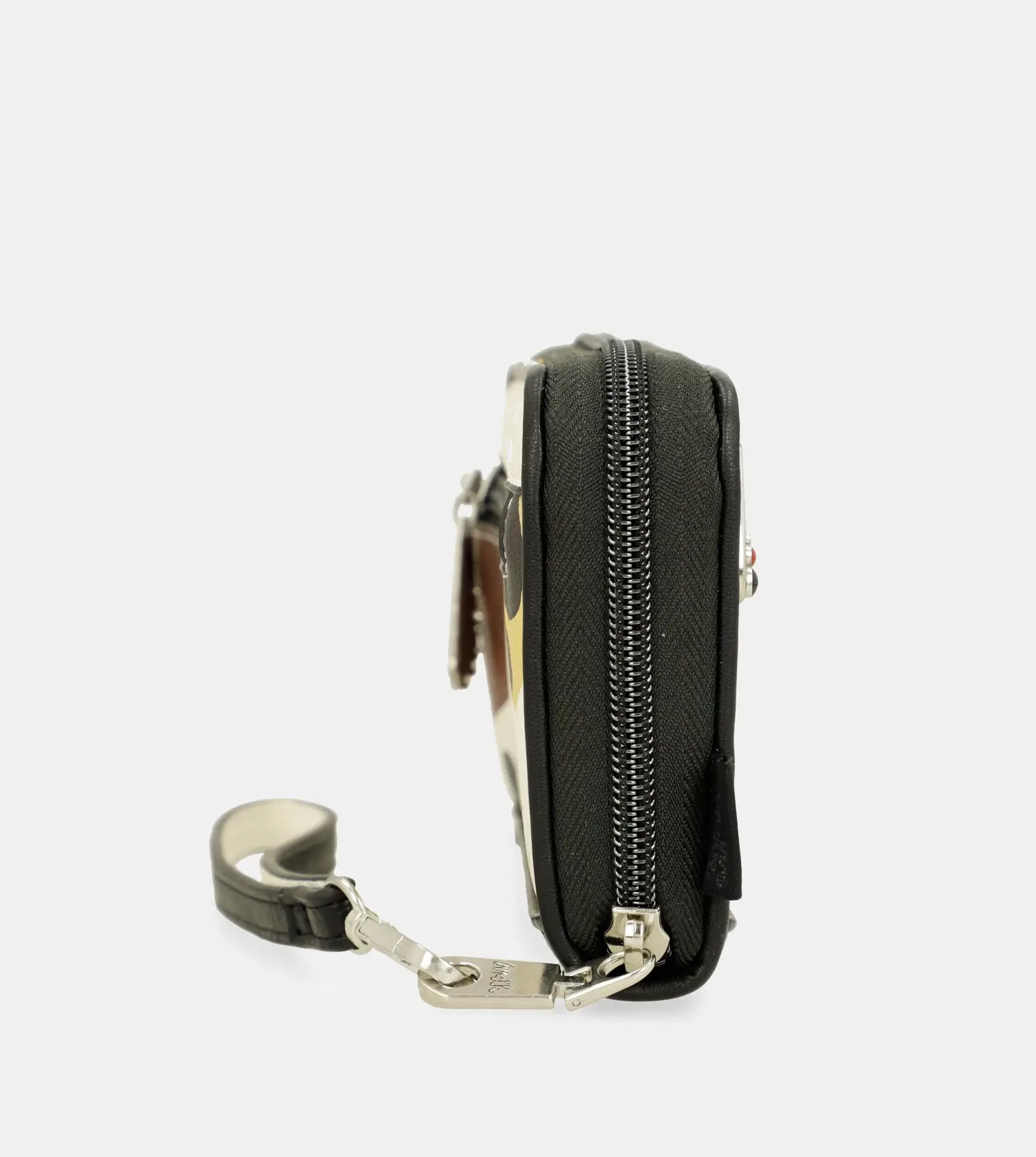 Billetero Anekke Lunares Grande Cremallera RFID