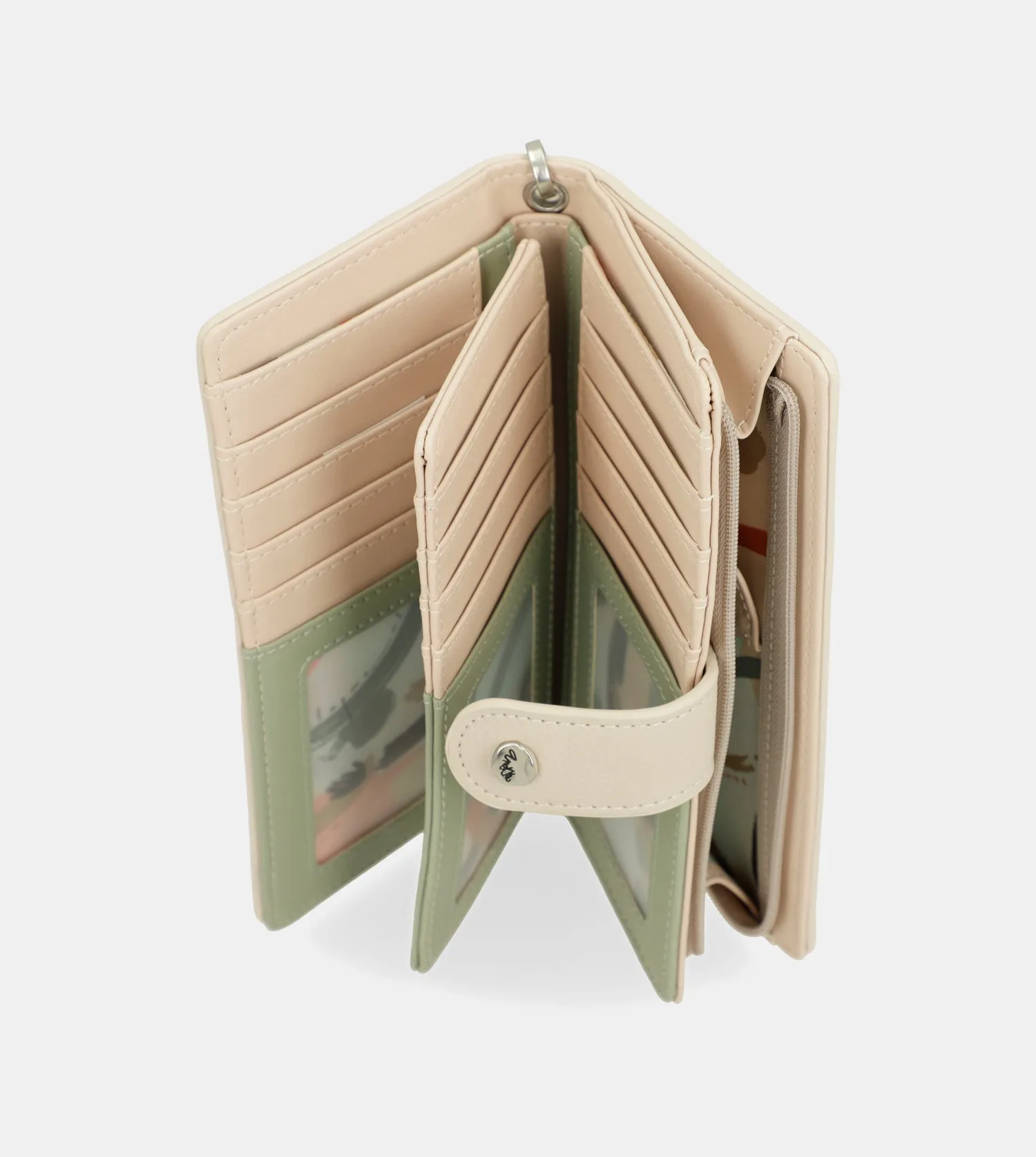 Billetero Anekke Alma, Tarjetero RFID, Duro, Grande