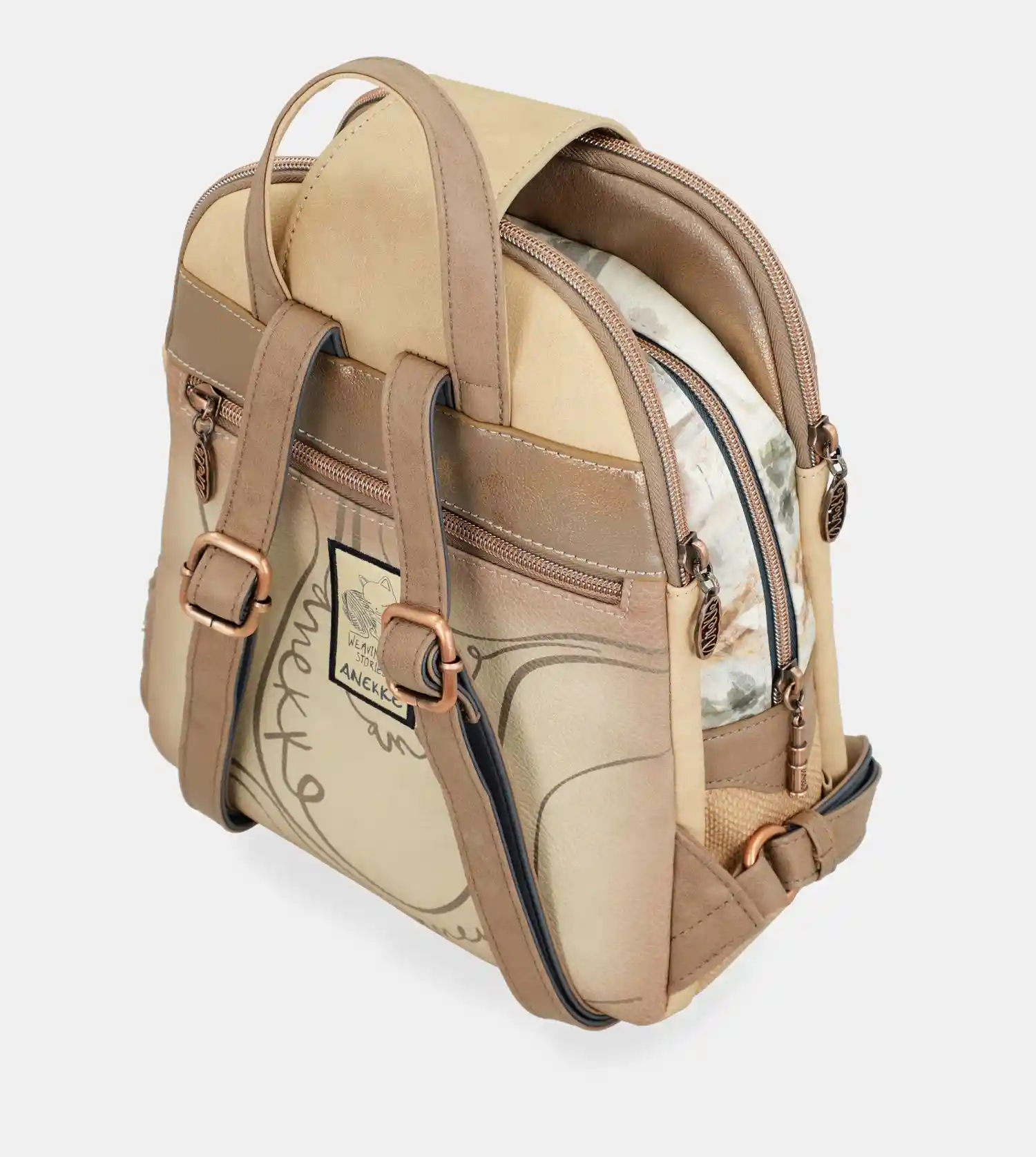 Mochila Anekke Memories Triple Compartimento