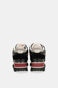 Zapatillas London Antracite burdeos