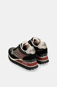 Zapatillas London Antracite burdeos