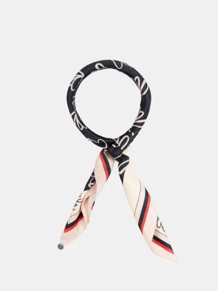 Pañuelo cuadrado liso Logo Anekke