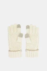 Guantes de punto crudo