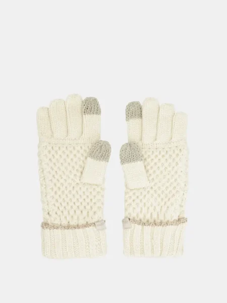 Guantes de punto crudo