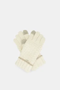 Guantes de punto crudo