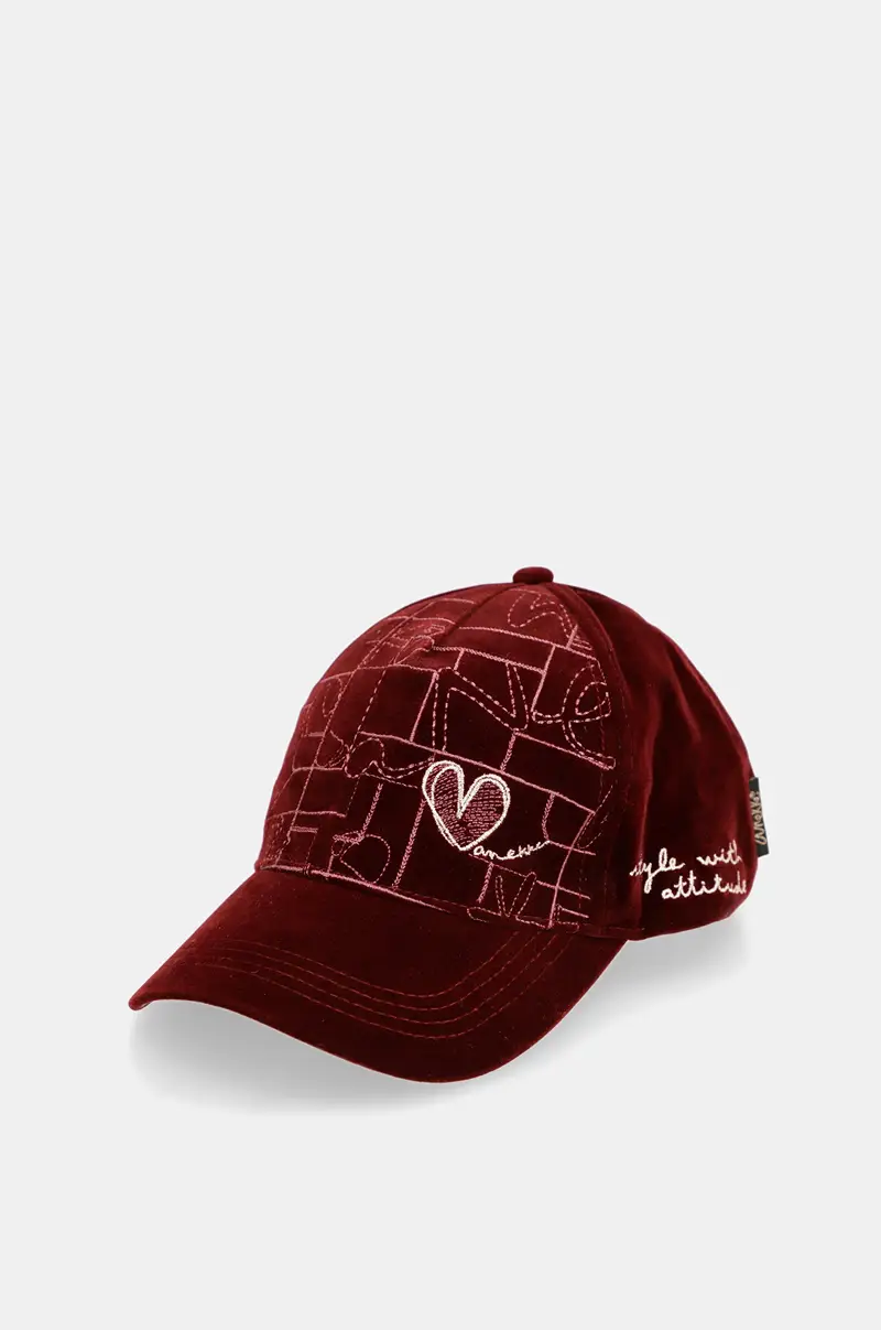 Gorra burdeos Anekke