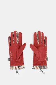 41482-051_2 Guantes de tejido burdeos