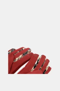 41482-051_5 Guantes de tejido burdeos