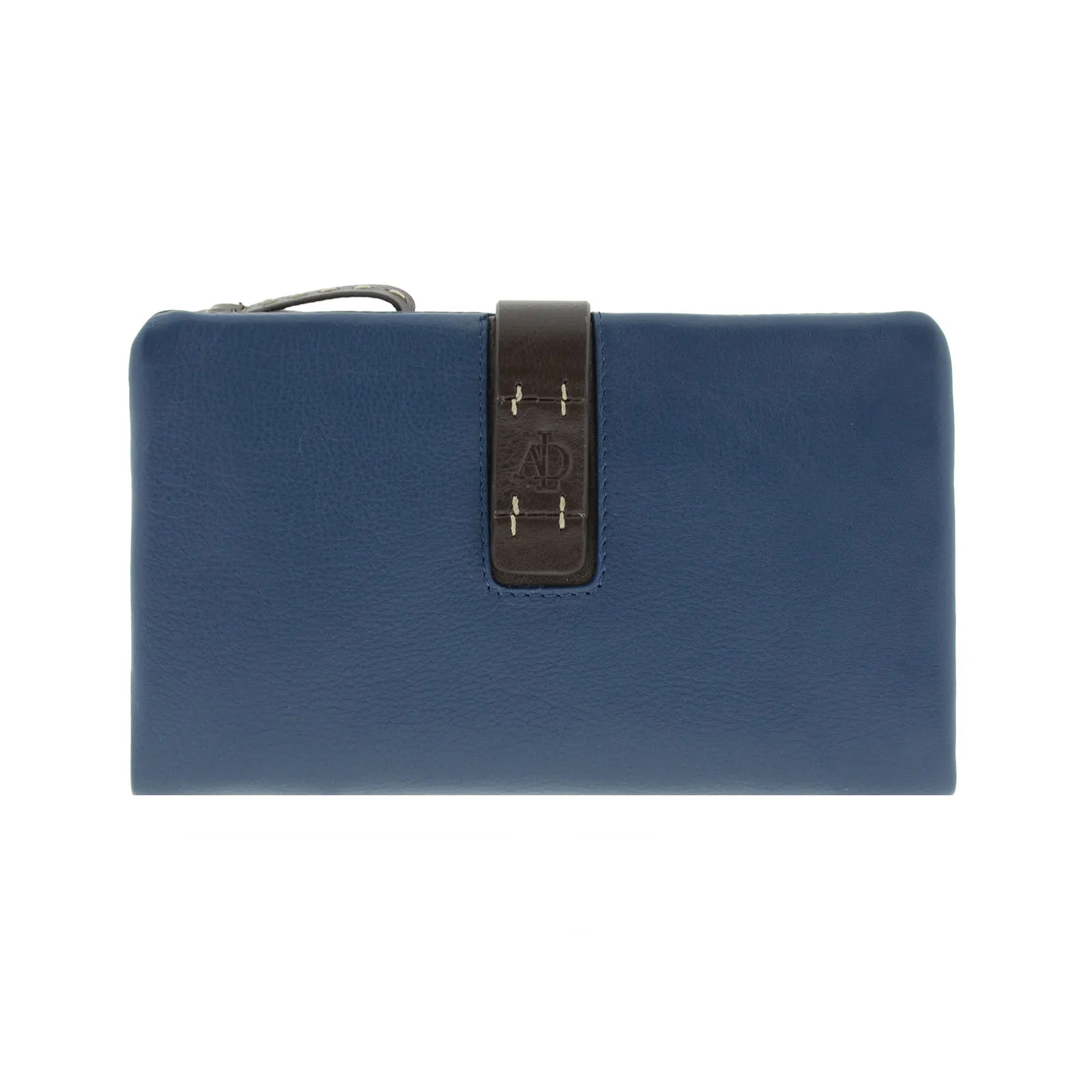 Cartera grande multicolor de piel para mujer - Imagen 11
