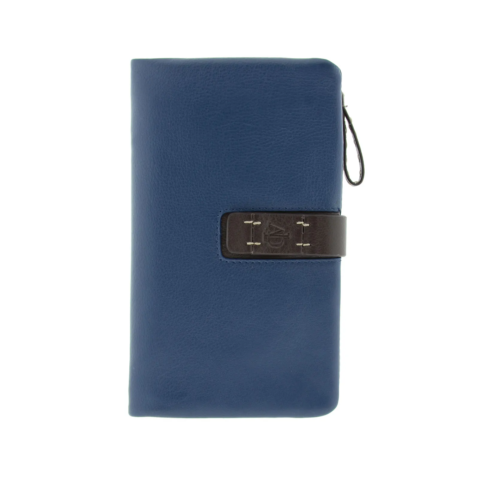 Cartera grande multicolor de piel para mujer - Imagen 7