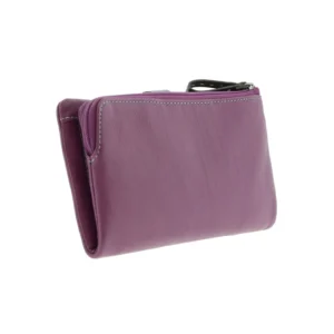 Cartera grande multicolor de piel para mujer - Thumbnail Image 24