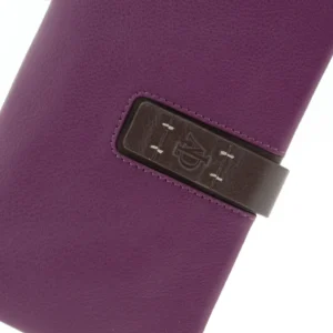 Cartera grande multicolor de piel para mujer - Thumbnail Image 27