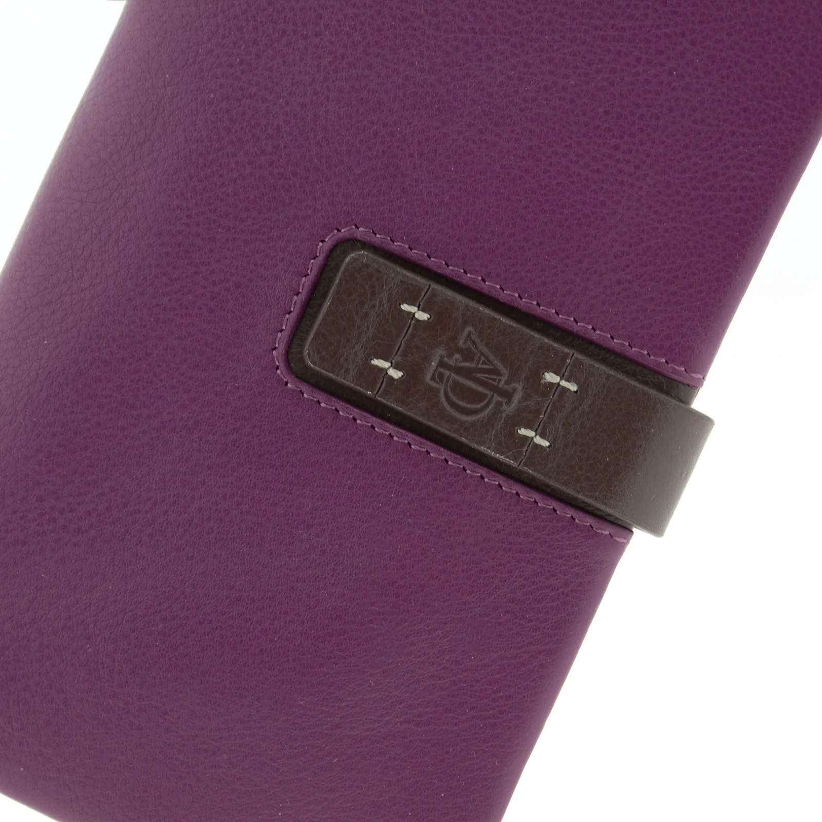 Cartera grande multicolor de piel para mujer - Imagen 27