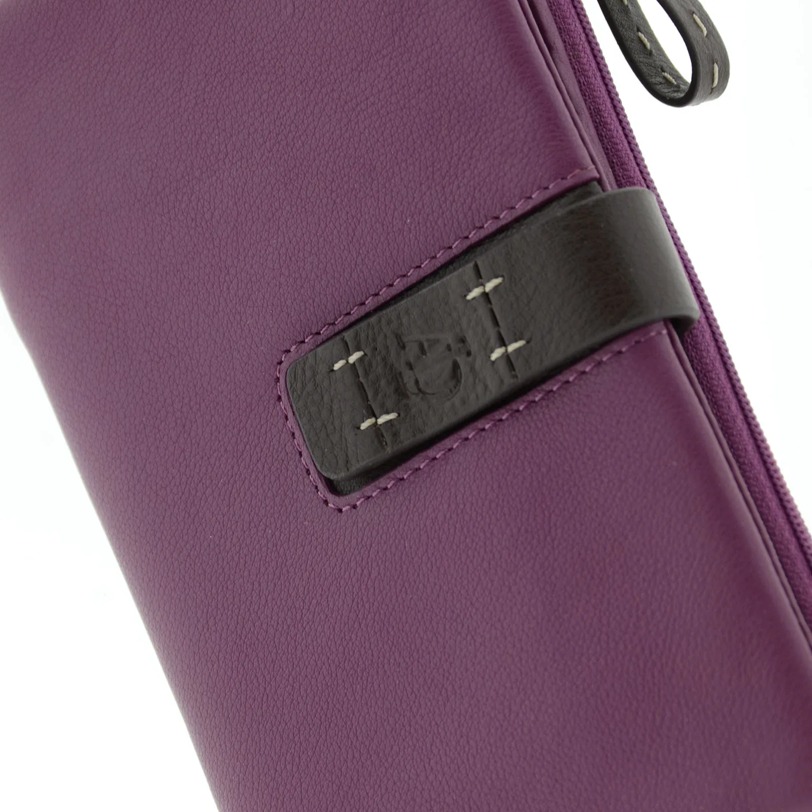 Cartera grande multicolor de piel para mujer - Imagen 30