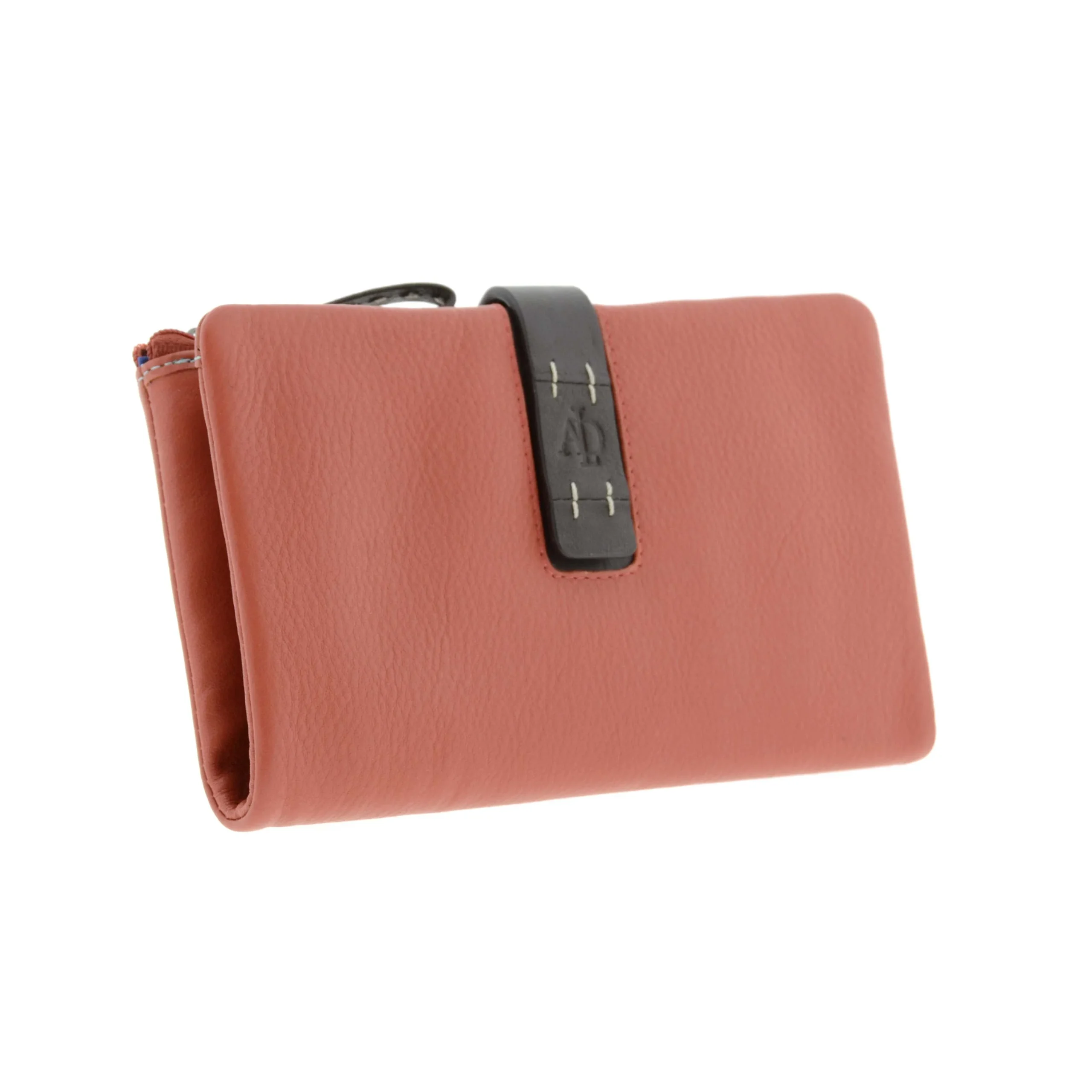 Cartera grande multicolor de piel para mujer - Imagen 12