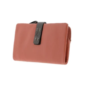 Cartera grande multicolor de piel para mujer - Thumbnail Image 13