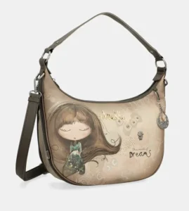 Bolso de hombro ovalado Anekke Real