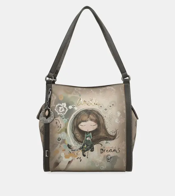 Bolso de hombro estructurado Anekke Real