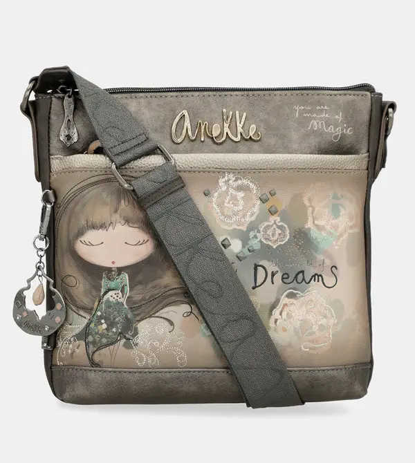 Bandolera cuadrada mediana Anekke Real