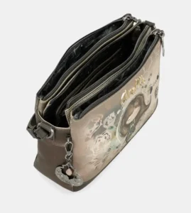Bandolera tres compartimentos Anekke Real