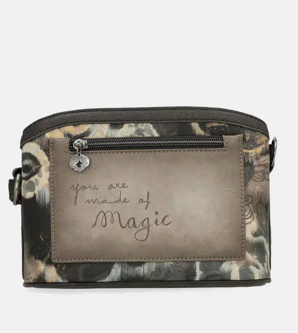 Bandolera rectangular pequeña Real Anekke con mensaje Magic
